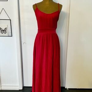Elegant RW&CO Red Maxi Dress